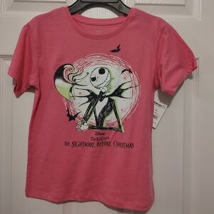 Disney Pink The Nightmare Before Christmas Jack Skellington Tee